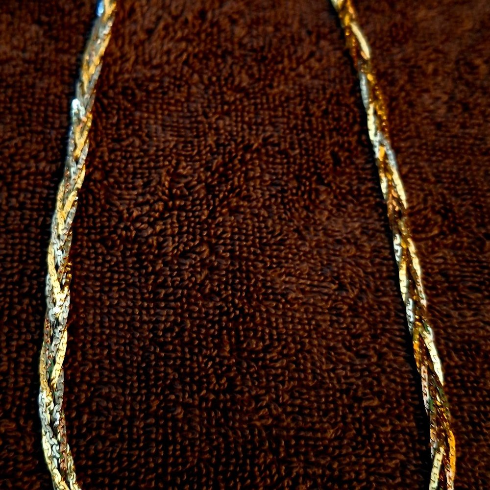 Vintage Tri-Color Necklace